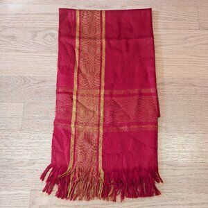 Red & Gold Scarf